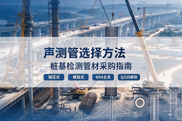 仓山声测管选型标准