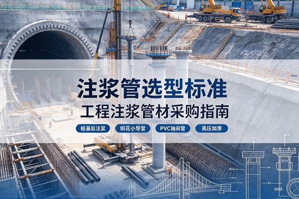 仓山注浆管选型标准