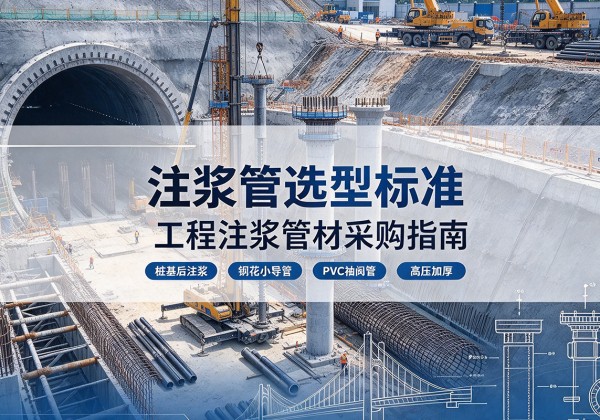 仓山注浆管选型标准